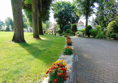 ARKA Mikołajki - ogród i okolica